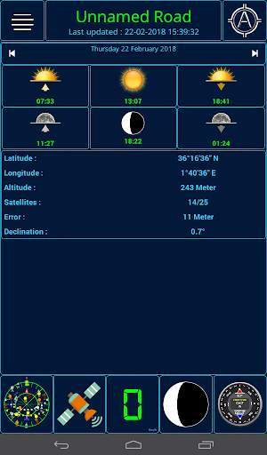 GPS status screenshot 4