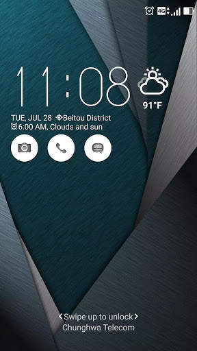 Zen Silver ASUS ZenUI Theme screenshot 1