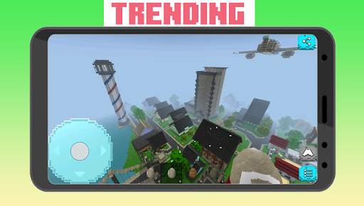 Mini Modern City Craft : New Building Crafting screenshot 2