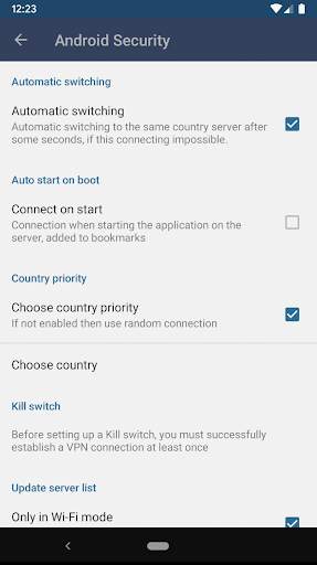 Android Security VPN screenshot 8