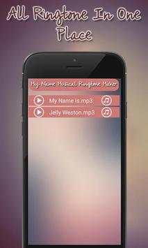 My Name Musical Ringtone Maker screenshot 5