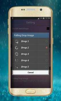 Photo Rain Drop Live Wallpaper screenshot 5