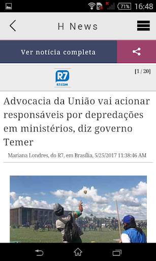 H News - Notícias Brasil screenshot 5