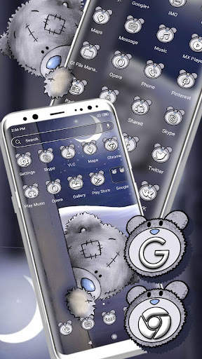 Teddy Bear Stitched Theme screenshot 4