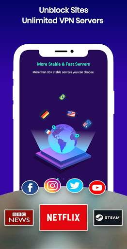USA VPN - Free VPN Proxy Unblock Sites screenshot 3