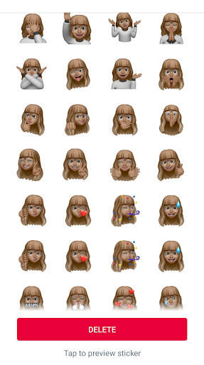 Avatar stickers for Whatsapp screenshot 4