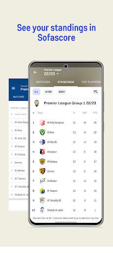 Sofascore Editor 6 تصوير الشاشة