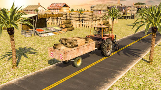 Tractor harvesting Simulator 2018 - Farming land screenshot 4
