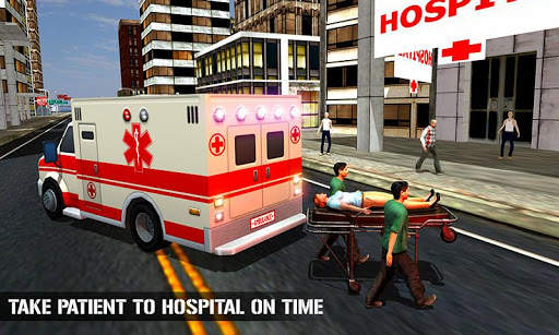 Ambulance Rescue : Emergency 911 Driving Games screenshot 3
