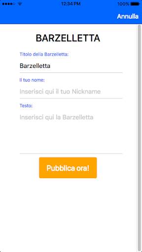 Barzellette Social screenshot 2