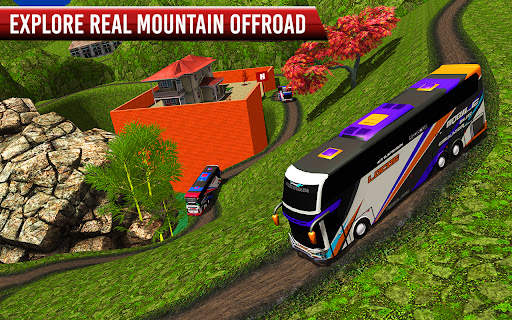 Mountain Offroad Bus Driving screenshot 6
