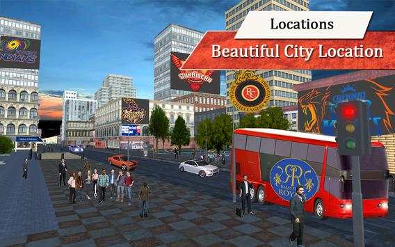 IPL Cricket Game: Bus Simulator 2018 screenshot 2