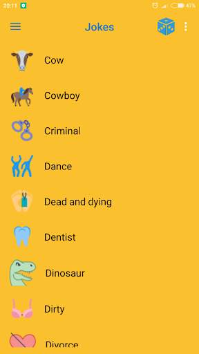 Jokes screenshot 1