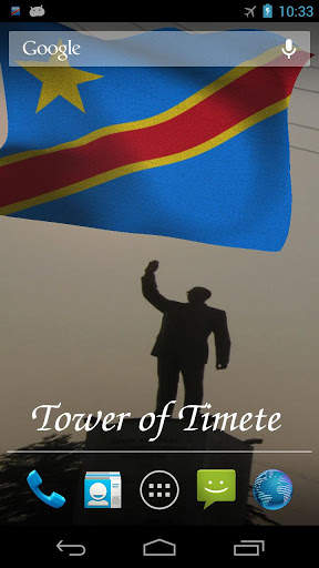 DR Congo Flag Live Wallpaper screenshot 4