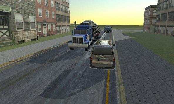 Car Transporter Truck 3D Sim screenshot 7
