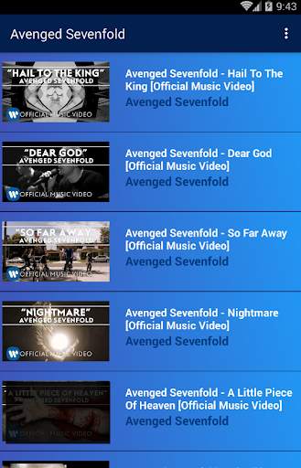 Avenged Sevenfold Lyrics | Popular Songs screenshot 5