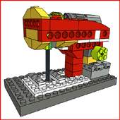 Sewing Machine Lego WeDo building instruction 1.0