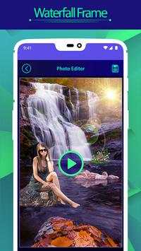 Live Waterfall Photo Frames - PhotoVideo Editor скриншот 4