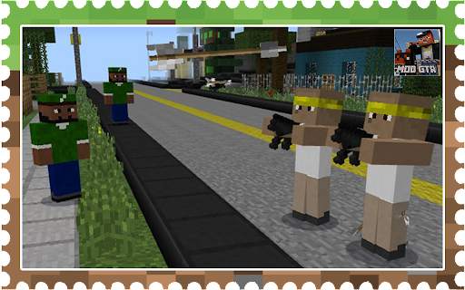 Mod Grand Theft Auto Minecraft screenshot 2