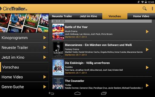 CineTrailer Kinoprogramm screenshot 8