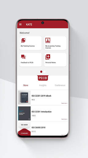 PECB KATE screenshot 2