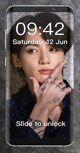 Jeon Jungkook Lock Screen & Wa screenshot 3