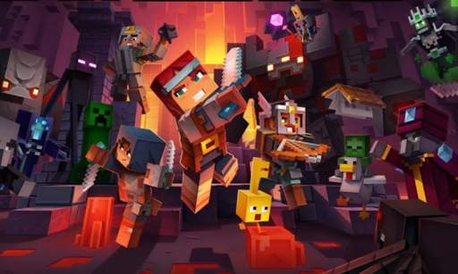 Mappa DUNGEONS MMO per Minecraft PE screenshot 1