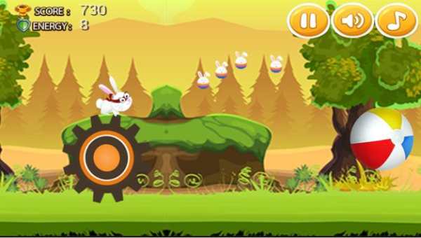 Bunny Ninja Jump 2017 screenshot 5