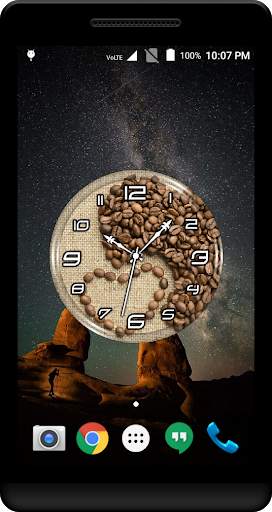 Coffee Clock Live Wallpaper screenshot 3