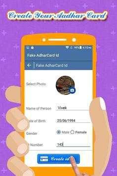Fake Aadhar Card screenshot 3