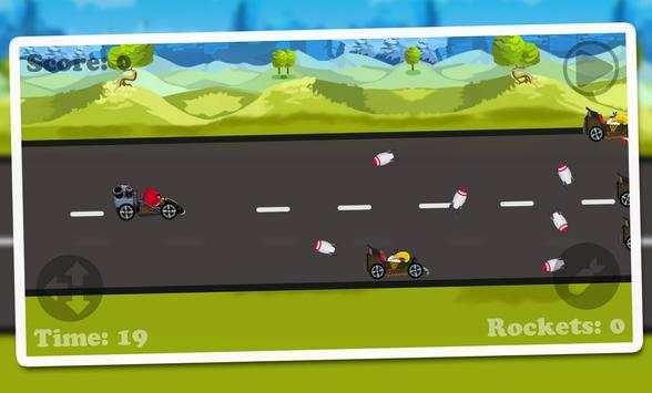 Angry Racing Bird 2017 screenshot 1