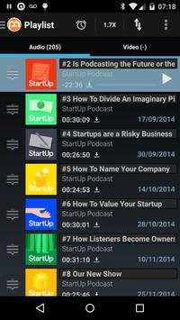 Podcast Addict (Android 2.3) screenshot 5