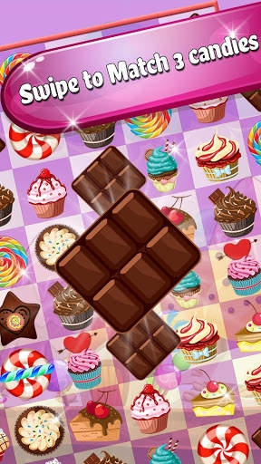 Candy Valley Match 3 - Frozen Mania Sweet Candies screenshot 1