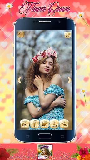 Flower Crowns Headband Pic App screenshot 5
