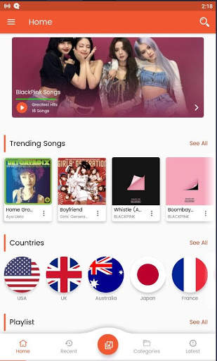KPOP Music - Greatest Kpop Music Songs Hits screenshot 2
