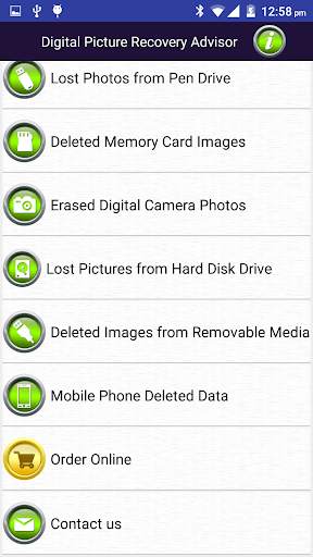 Photos Recovery Software Help screenshot 1