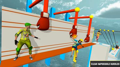 Legendary Stuntman Water Fun Race 3D screenshot 1