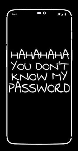 Don't Touch My Phone Wallpaper screenshot 8