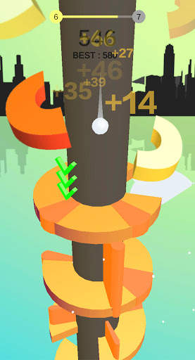 Helix Jump-Jumping Crush Ball Games screenshot 2
