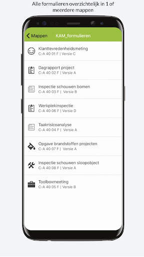KAM Formulieren App screenshot 1