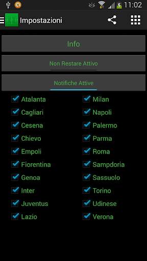 Calcio Live screenshot 8