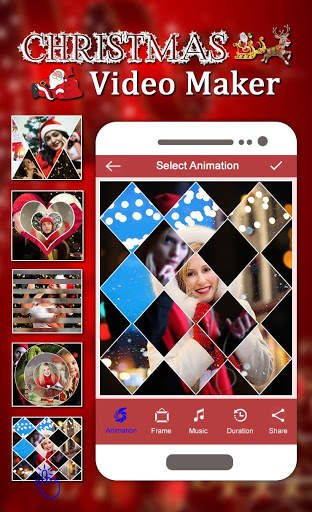 Christmas Video Maker , Christmas Slideshow Maker screenshot 2