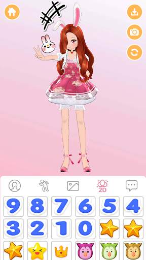 Girl-Styledoll Fashion Show - 3D Avatar maker screenshot 3