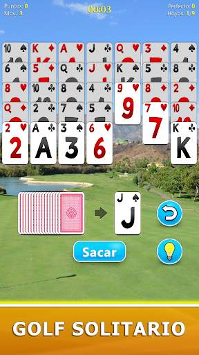 Golf Solitario screenshot 1