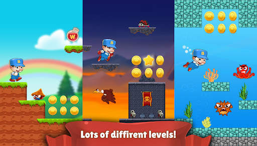 Super Bino 2: Adventure World screenshot 1