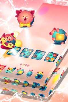 Sweet Kitty Launcher Theme screenshot 2