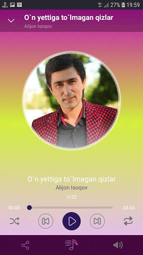 Alijon Isoqov qo'shiqlari screenshot 3