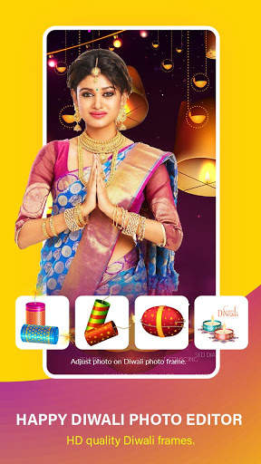 Happy Diwali Photo Editor - Diwali Photo Frame screenshot 2