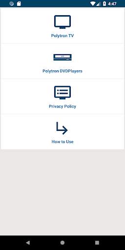 TV Remote Polytron 1 تصوير الشاشة