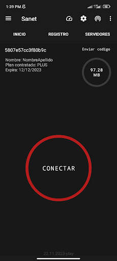Sanet VPN screenshot 2